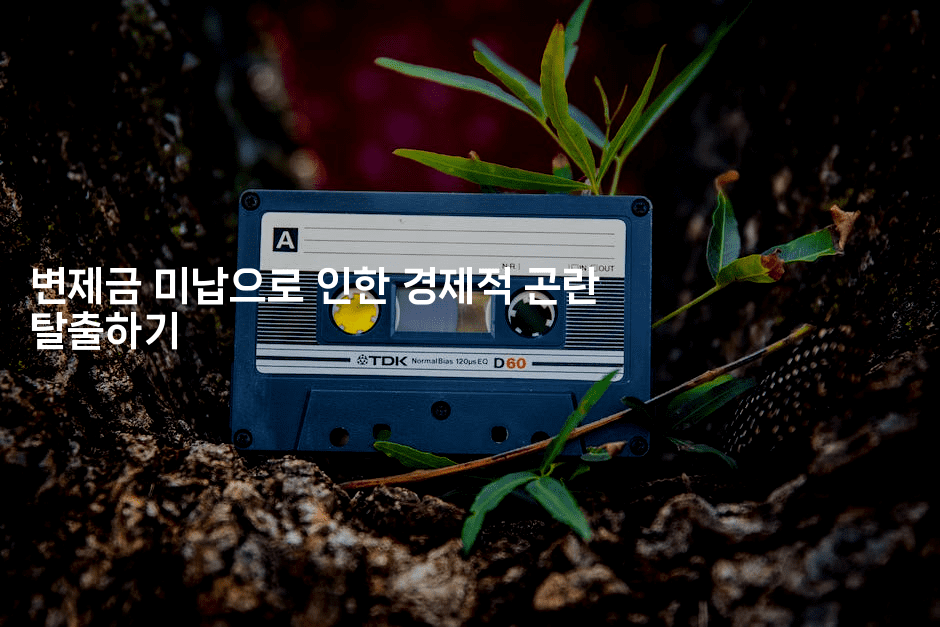 변제금 미납으로 인한 경제적 곤란 탈출하기-건강플러스