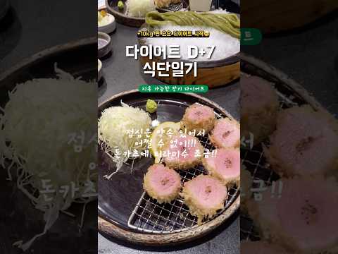 이렇게만 먹으면 살 빠질까? #다이어트