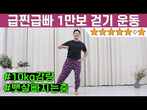 뱃살빠지는 운동 끝판왕 살빠지는 만보걷기 다이어트 (feat.똥배,복부지방)